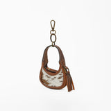 American Darling Genuine Hair-on Leather Mini Hobo Bag Charms