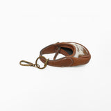 American Darling Genuine Hair-on Leather Mini Hobo Bag Charms