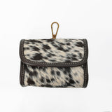 American Darling Genuine Hair-on Leather Mini Clutch Bag Charms