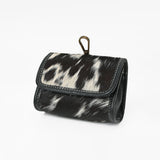 American Darling Genuine Hair-on Leather Mini Clutch Bag Charms