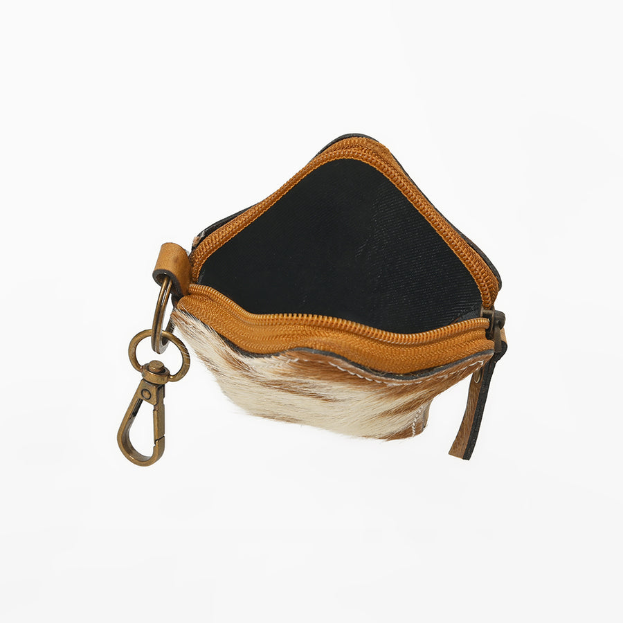 American Darling Genuine Hair-on Leather Mini Coin Bag Charms