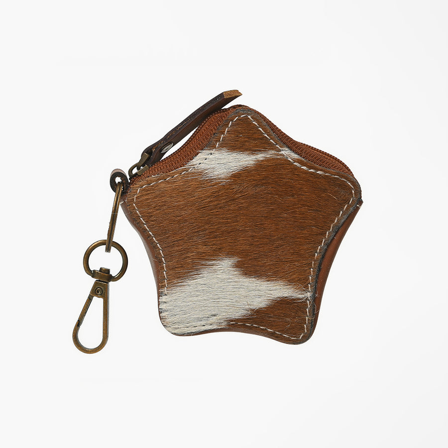 American Darling Genuine Hair-on Leather Mini Coin Bag Charms