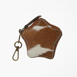 American Darling Genuine Hair-on Leather Mini Coin Bag Charms