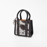 American Darling Genuine Hair-on Leather Mini Tote Bag Charms