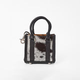 American Darling Genuine Hair-on Leather Mini Tote Bag Charms