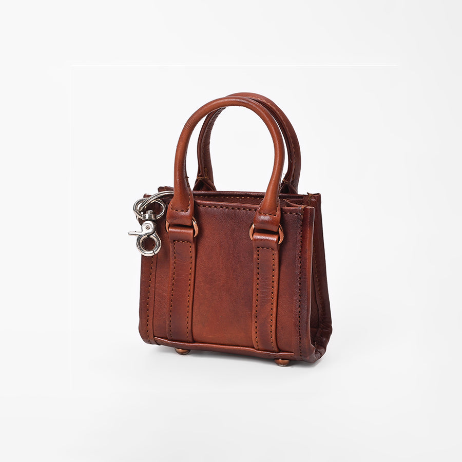 American Darling Genuine Hair-on Leather Mini Tote Bag Charms