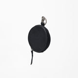 American Darling Genuine Leather Black Round Coin Purse Bag Charm