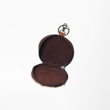 American Darling Genuine Leather Hair-On Round Coin Purse Bag Charm