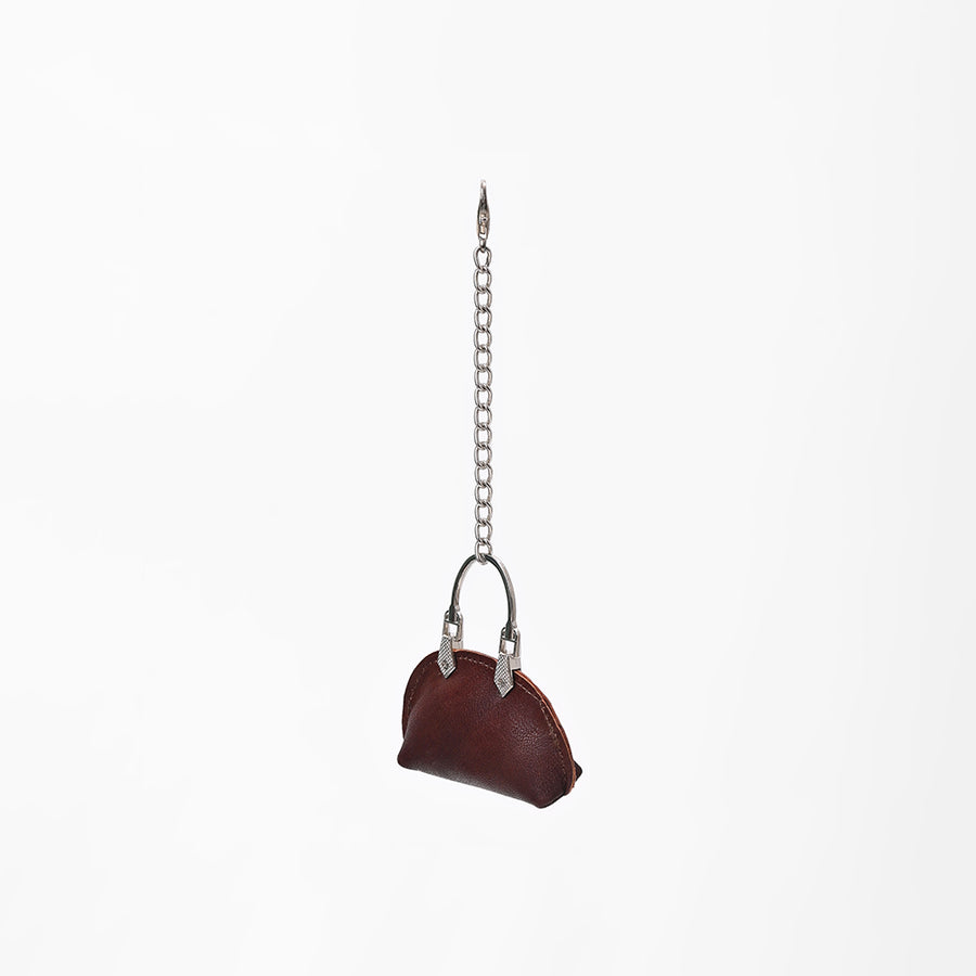 American Darling Leather Hair-On Cowhide Mini Purse Bag Charm