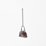 American Darling Leather Hair-On Cowhide Mini Purse Bag Charm