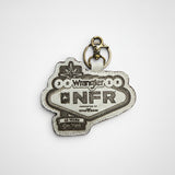 Official PRCA & NFR Licensed Collection ® Genuine Hair-on Wrangler Keychain Charm