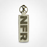 Official PRCA & NFR Licensed Collection® Genuine Hair-on Leather Key Fob Bag Charm