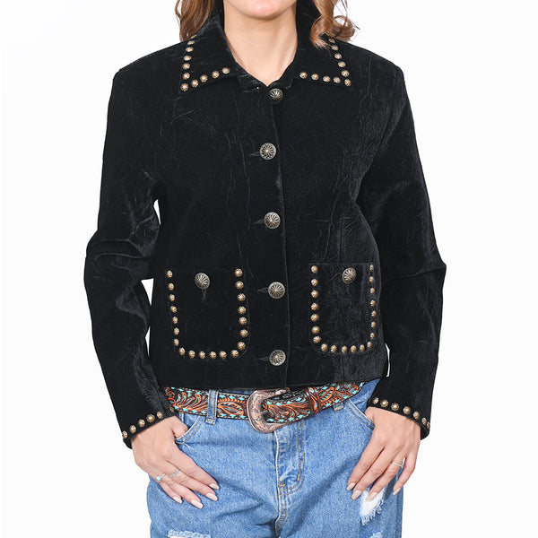 American Darling ADDR010 Velvet Women shirt dress Tunic Ladies girl by Hilason – Cowboy and equestrian accessories