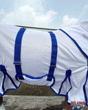 HILASON Horse Fly Sheet UV Protect Breathable Mesh Bug Mosquito Spring | Summer Horse Rug | Fly Rug