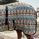 HILASON Horse Fly Sheet UV Protect Breathable Mesh Bug Mosquito Spring | Summer Horse Rug | Fly Rug