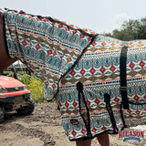 HILASON Horse Fly Sheet UV Protect Breathable Mesh Bug Mosquito Spring | Summer Horse Rug | Fly Rug