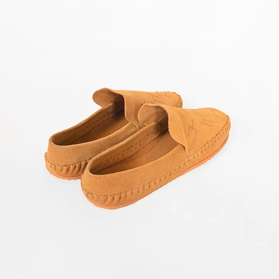 American Darling Handcrafted Suede Leather Slip-On Mule Shoes – Classic Minimalist Comfort Loafers