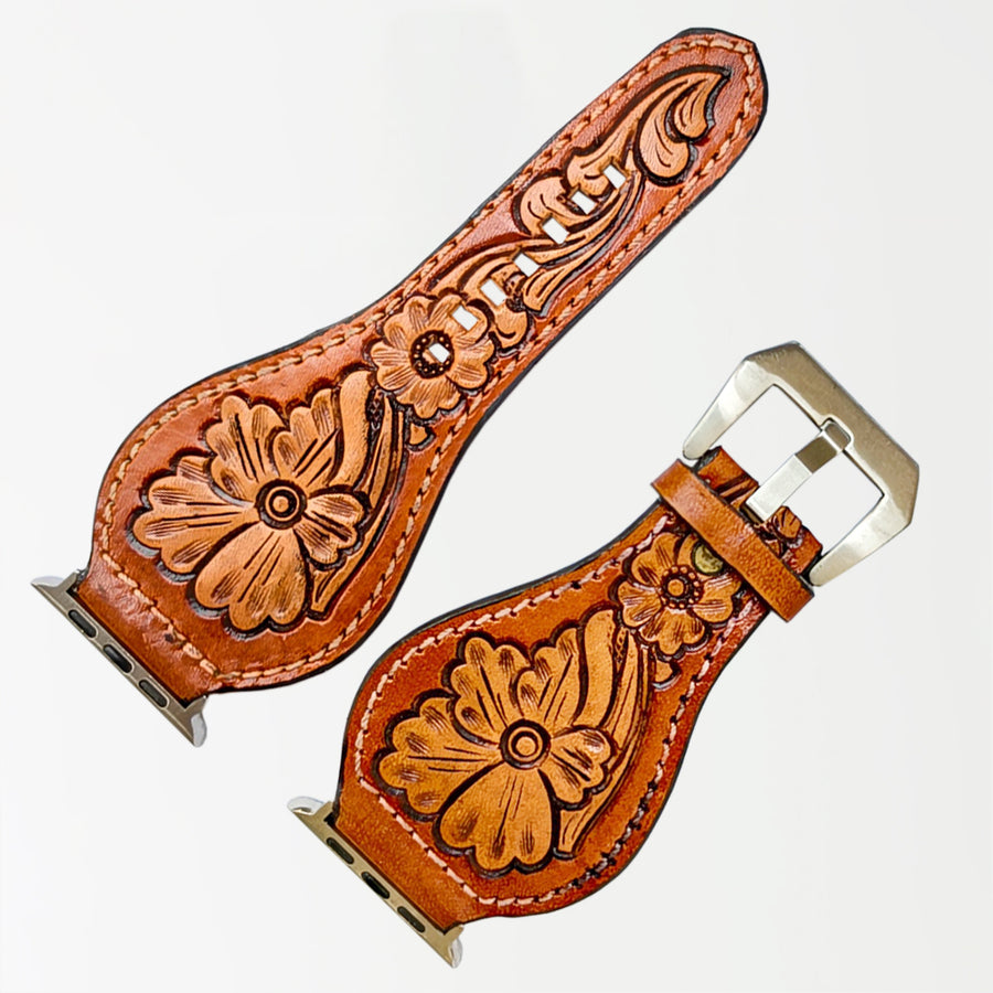 American Darling ADWAR122-45 Beautifully Hand Tooled Genuine Leather I by Hilason – Cowboy and equestrian accessories