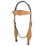 HILASON Western Horse Headstall Breast Collar Set Tack Genuine American Leather | For Horses Headstalls