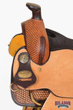 Western Horse Saddle American Leather Ranch Roping Cowboy Hilason