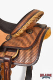 Western Horse Saddle American Leather Ranch Roping Cowboy Hilason