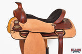16 In Western Horse Saddle American Leather Ranch Roping Cowboy Hilason