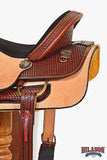 16 In Western Horse Saddle American Leather Ranch Roping Cowboy Hilason