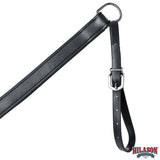 HILASON Western Horse Genuine Leather Breast Collar Tack Plain Black