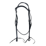 Biothane Headstall-Black - Uhorse