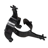 Black Steel Mens Bull Spur 5 Points Rowel Cowboy Rodeo Hilason