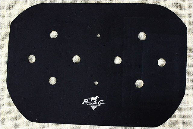 Black Professional Choice Non Slip Horse English Saddle Pad 11X16