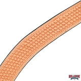 HILASON Western Horse Headstall Breast Collar Set Genuine American Leather Basket Weave Tan | For Horses