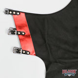 HILASON Western Genuine Leather Pro Rodeo Bull Riding Chaps Unisex