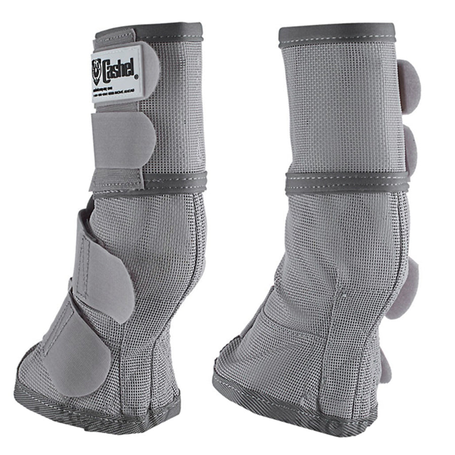 Cashel Fly Pony H. Leg Guard Cool Mesh Boots Grey by Hilason – Cowboy and equestrian accessories