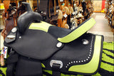 Cs121-16"" Hilason Western Cordura Trail Pleasure Horse Riding Saddle Black