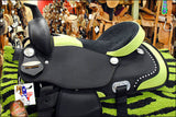 Cs121-16"" Hilason Western Cordura Trail Pleasure Horse Riding Saddle Black