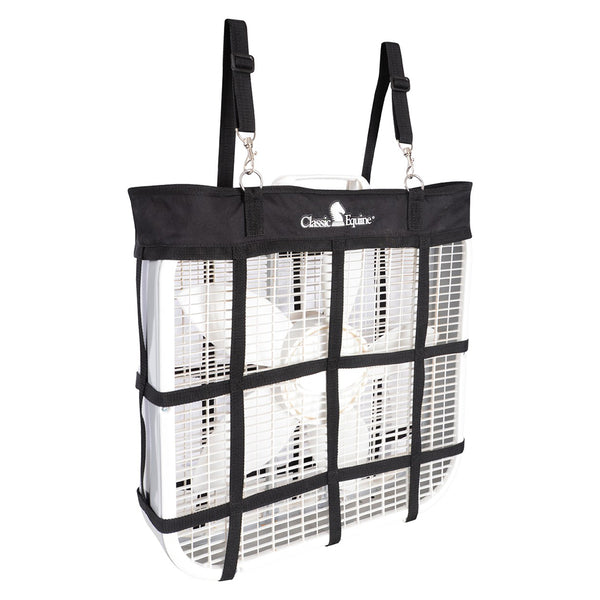 Classic Equine Horse Box Fan Bag Black