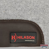 HILASON Western Wool Felt Horse Saddle Pad W/ Distressed Wear Leather | for Horses