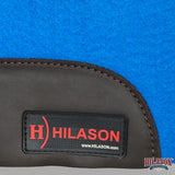 HILASON Western Wool Felt Horse Saddle Pad W/ Distressed Wear Leather | for Horses
