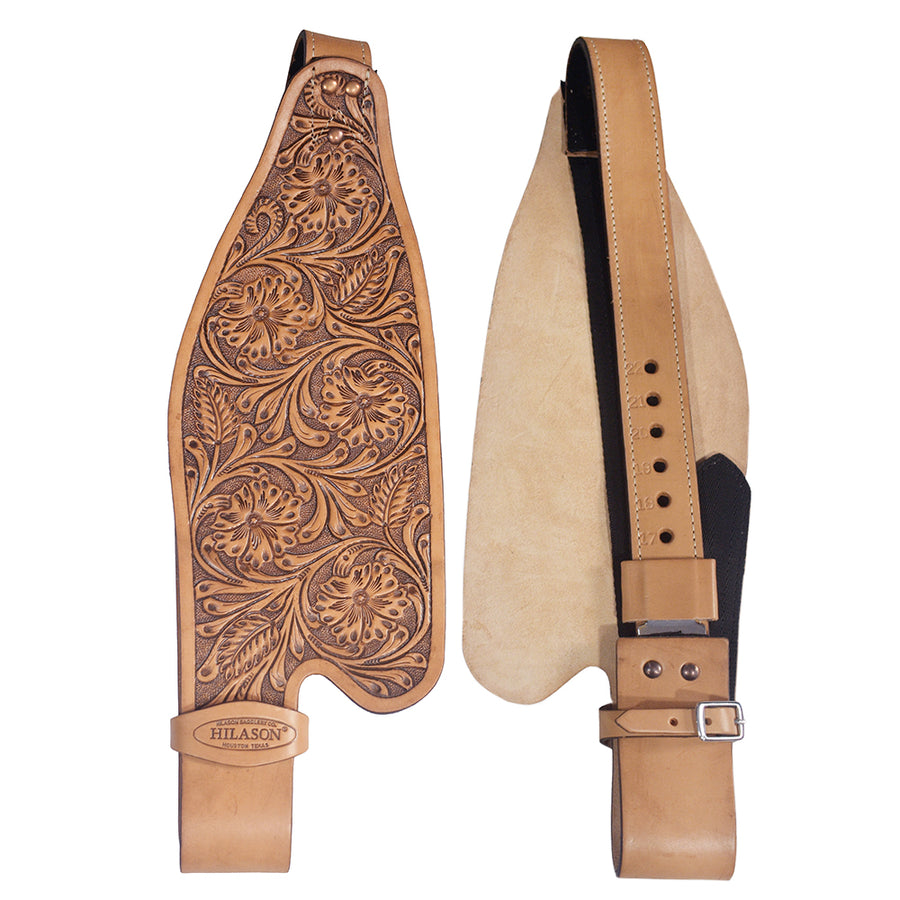 Hilason Leather Saddle Replacement Fender Pair With Hobble Strap Adult - Uhorse