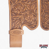 Hilason Leather Saddle Replacement Fender Pair With Hobble Strap Adult