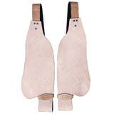Hilason Leather Saddle Replacement Fenders Pair with Hobble Straps, Adult Western Riding