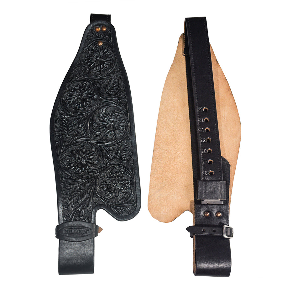 Hilason Leather Saddle Replacement Fender Pair With Hobble Straps Adult - Uhorse