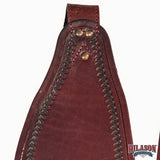 Hilason Leather Saddle Replacement Fender Pair With Hobble Straps Adult