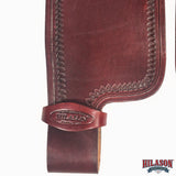 Hilason Leather Saddle Replacement Fender Pair With Hobble Straps Adult