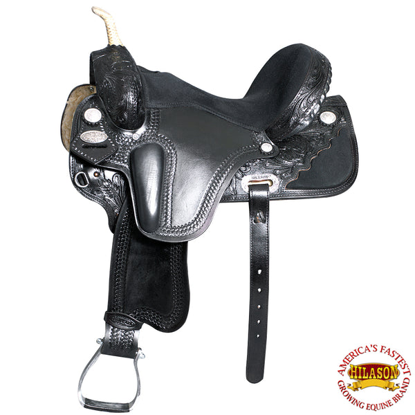 Flex Tree Western Horse Saddle American Leather Trail Barrel Racing - Uhorse