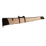 Hilason Gun Case Brown Protective Long Riffle Carrying w/ Shoulder Straps