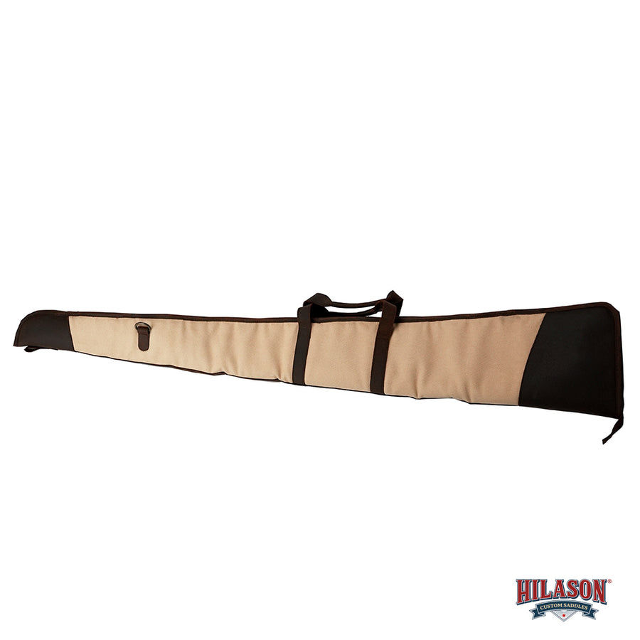Hilason Gun Case Brown Protective Long Riffle Carrying w/ Shoulder Straps