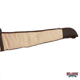 Hilason Gun Case Brown Protective Long Riffle Carrying w/ Shoulder Straps