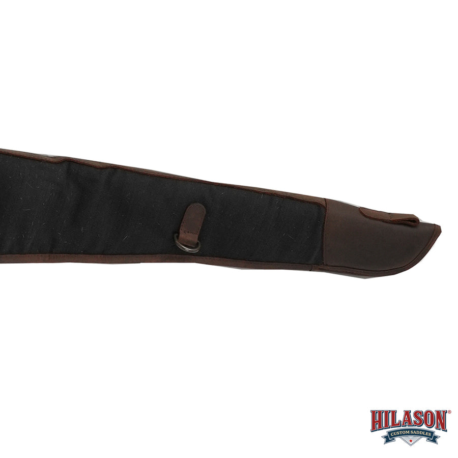 Hilason Gun Case Brown Protective Long Riffle Carrying w/ Shoulder Straps